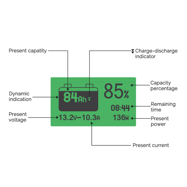 Renogy 500A Battery Monitor with Shunt