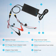 Renogy CORE 24V 10A AC to DC Lithium Battery Charger