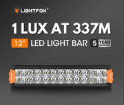 Lightfox Rigel Series 12inch LED Light Bar 1 Lux @ 337M IP68 8,320 Lumens