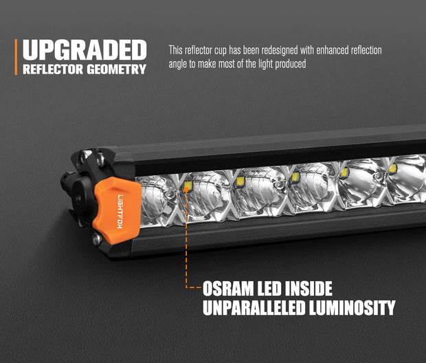 Lightfox Vega Series 14inch LED Light Bar 1 Lux @ 319M IP68 7,548 Lumens