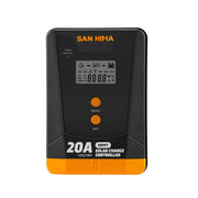 San Hima 20A MPPT Solar Charge Controller 12V 24V Inbuilt Bluetooth LCD Display