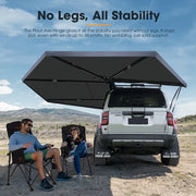 San Hima 270 Degree Awning Free Standing Camping With L Brackets Passenger Side
