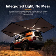 San Hima 270 Degree Awning Free Standing Camping With L Brackets Passenger Side