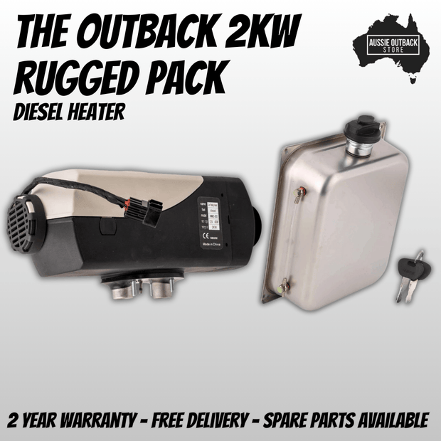 Outback 2KW Diesel Heater Rugged Pack
