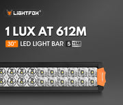 Lightfox Rigel Series 30inch LED Light Bar 1 Lux @ 612M IP68 22,644 Lumens