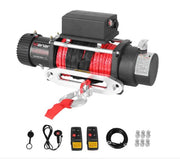 Manan 12V Electric Winch 14500lb Wireless Synthetic Rope