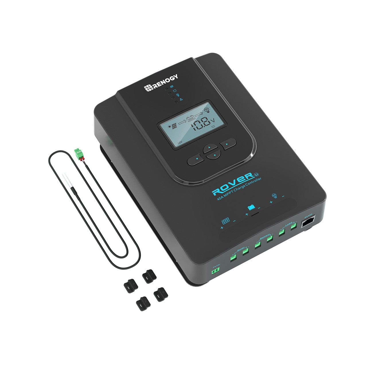 発電機・ポータブル電源 RENOGY Rover 40A MPPT Charge Controller Renogy CORE Rover 12V/24V 40A MPPT Solar Charge Controller