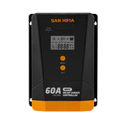 San Hima 60A MPPT Solar Charge Controller 12V 24V Inbuilt Bluetooth LCD Display