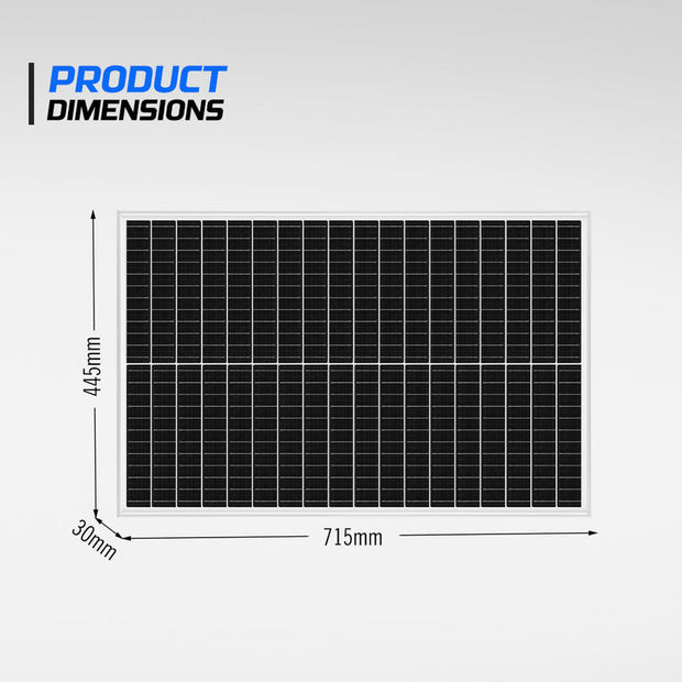 Atem Power 60W Solar Panel 12V Mono