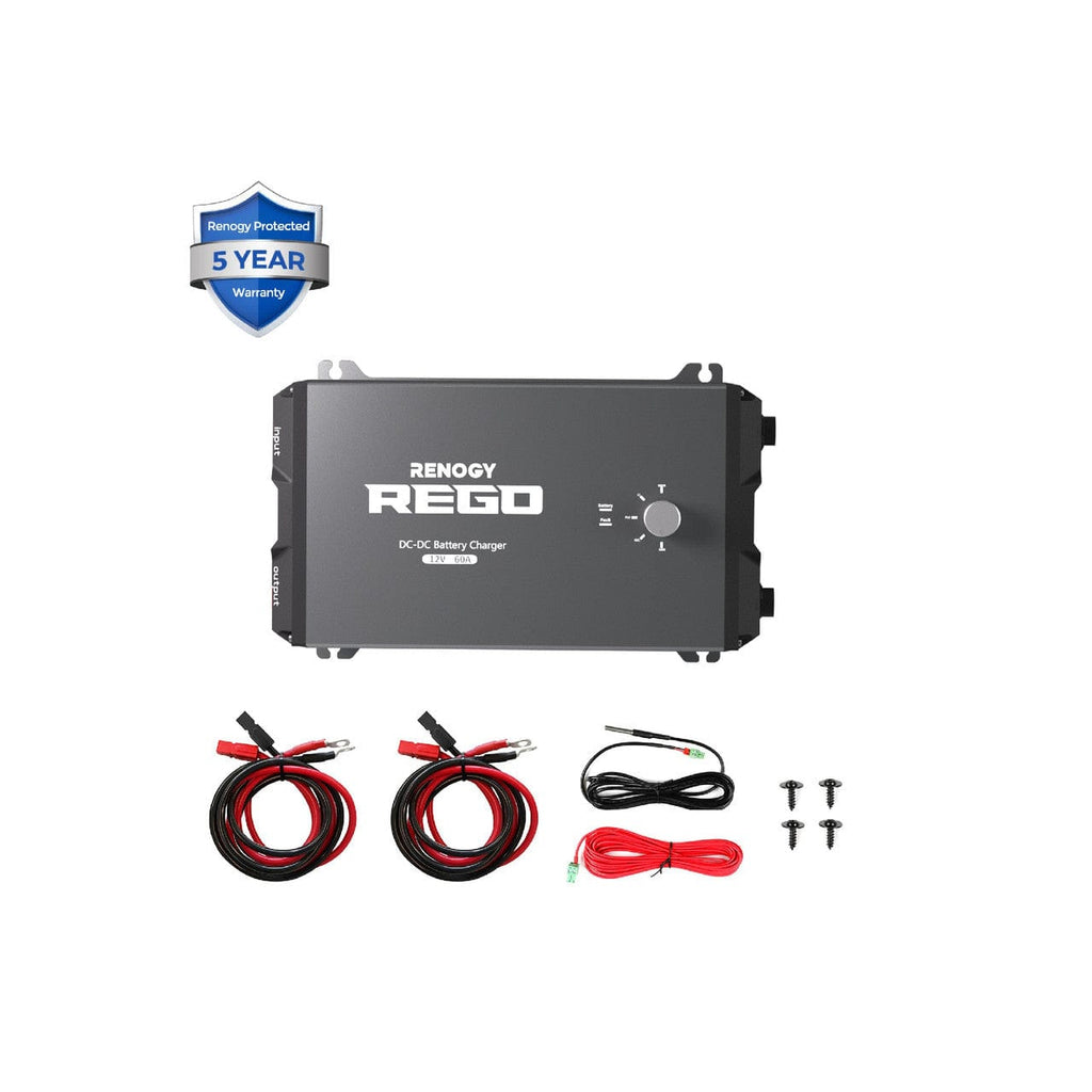 Renogy REGO 12V 60A DC-DC Battery Charger – AussieOutbackStore