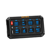 San Hima 8 Gang Bluetooth Switch Panel 12V/24V ON-OFF LED Control