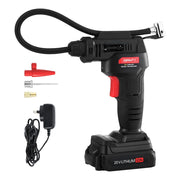 20V Cordless Air Compressor – 120PSI Portable Electric Inflator with LED Light