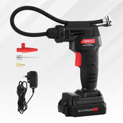 20V Cordless Air Compressor – 120PSI Portable Electric Inflator with LED Light