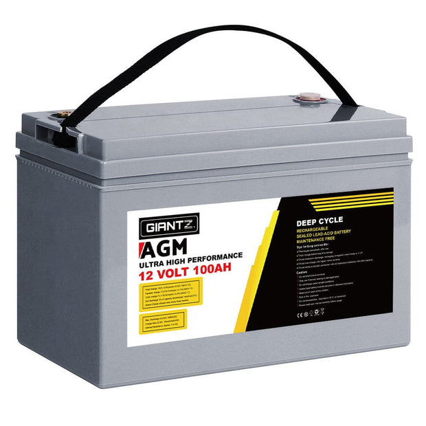 12V 100Ah AGM Deep Cycle Battery