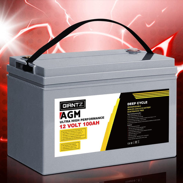 12V 120Ah AGM Deep Cycle Battery