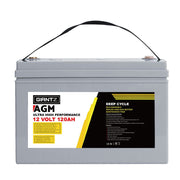12V 120Ah AGM Deep Cycle Battery Twin Pack