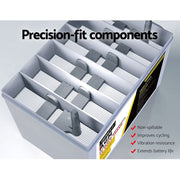 12V 120Ah AGM Deep Cycle Battery Twin Pack