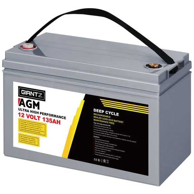 12V 135Ah AGM Deep Cycle Battery