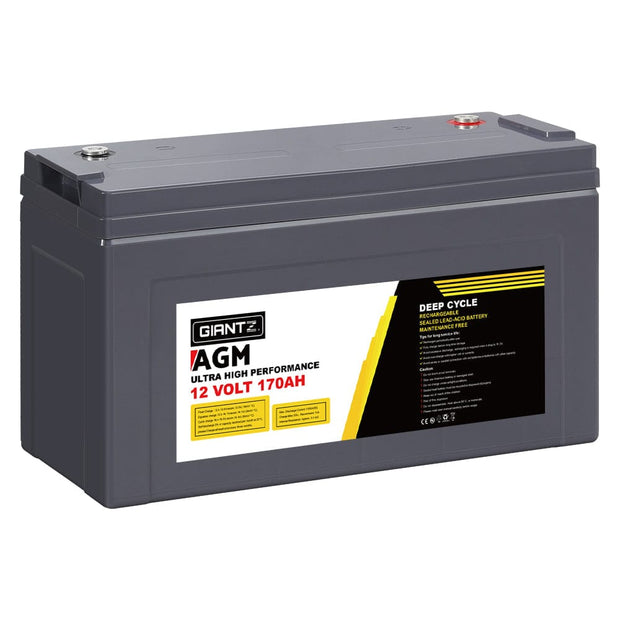 12V 170Ah AGM Deep Cycle Battery