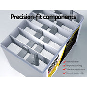 12V 75Ah AGM Deep Cycle Battery Twin Pack