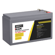 12V 9Ah AGM Deep Cycle Battery