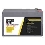 12V 9Ah AGM Deep Cycle Battery