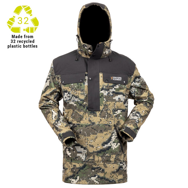 Hunters Element  Bush Coat Half Zip Desolve Veil