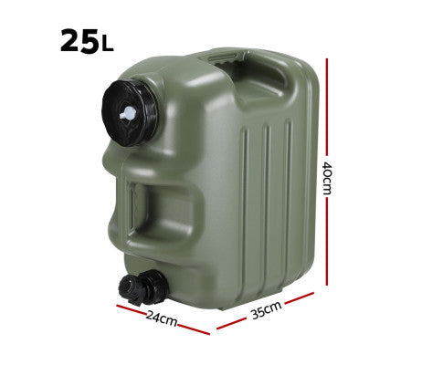 Weisshorn 25L Water Container Jerry Can