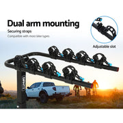 4 Bike Carrier – Hitch Mount, Foldable, Heavy-Duty