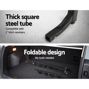 4 Bike Carrier – Hitch Mount, Foldable, Heavy-Duty