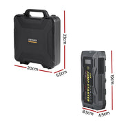 Portable Car Jump Starter 12V Lithium Battery Booster Pack Power Bank & Jumper Cables