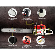 Pro Series Chainsaw Petrol 62CC 22" Bar Commercial E-Start