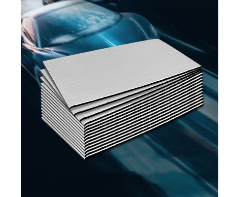 Weisshorn Butyl Car Sound Deadener Mat Heat Insulation  32CM x 50CM  12pcs