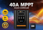 DC MONT 40Amp MPPT Solar Charge Controller 12V/24V/36V/48V Battery Regulator with Bluetooth