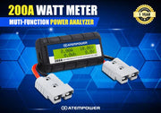 200 AMP Digital Volt Watt Meter 12V Ammeter Voltmeter