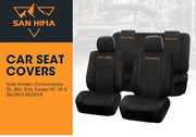 San Hima Car Seat Covers For Holden Commodore Full Set Double Cab 2013-2018
