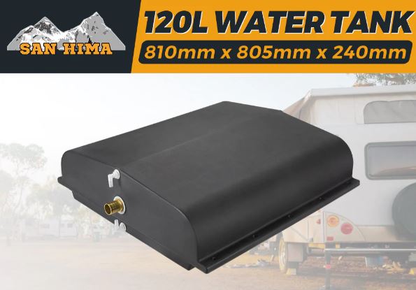 120L Black Poly Water Tank Universal