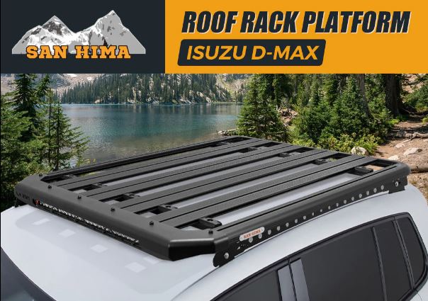 San Hima Roof Rack Platform For Isuzu D-Max DMax Aluminium Alloy 2015-On