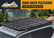 San Hima Roof Rack Platform For Toyota Prado 150 Aluminium Alloy 2010-On