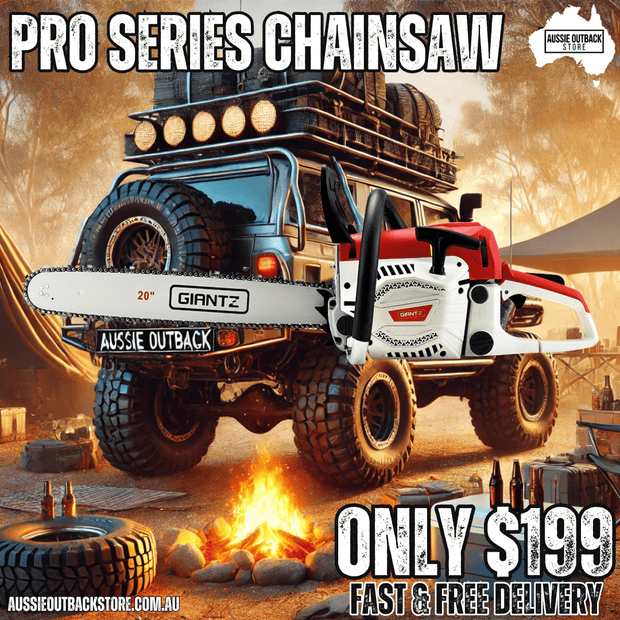 Pro Series Chainsaw Petrol 62CC 22" Bar Commercial E-Start