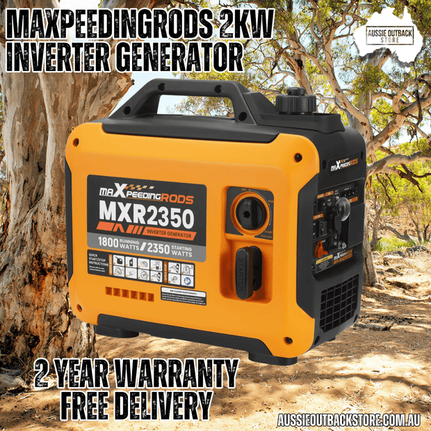 Maxpeedingrods 2kw Super Quiet Portable Inverter Generator