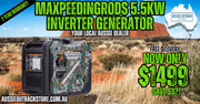 Maxpeedingrods Inverter Generator 5.5KW Max 5.0KW Pure Sine Generator Electric Start