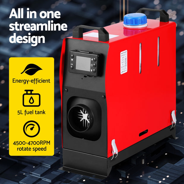 CLEARANCE - Diesel Air Heater All-in-one 12V 5KW