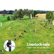 Electric Fence Polytape 400M – Heavy-Duty, High Visibility