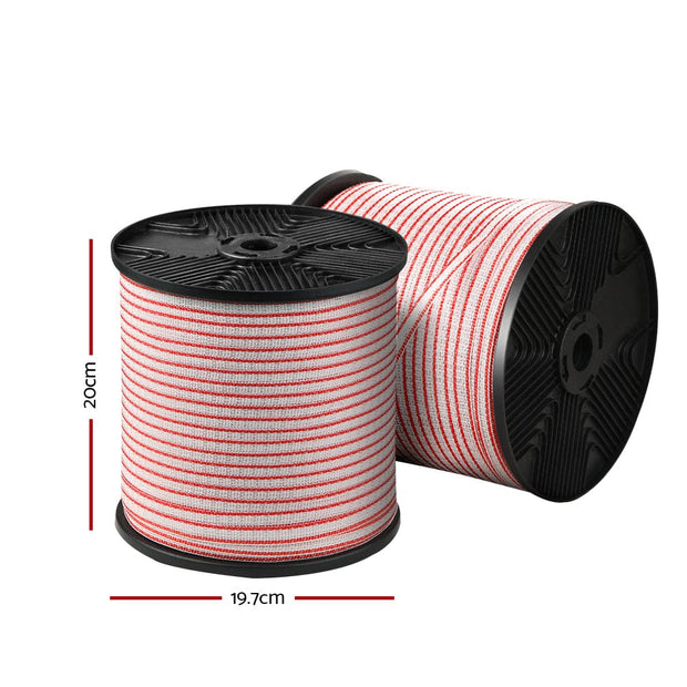 Electric Fence Poly Tape 400M – High Visibility, Heavy-Duty Strength
