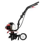 88CC Tiller Garden Cultivator Rototiller 4 Blades Soil Plower Rotary Hoe
