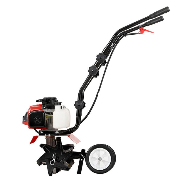 88CC Tiller Garden Cultivator Rototiller 4 Blades Soil Plower Rotary Hoe