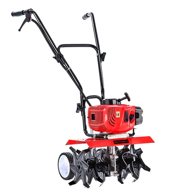 88CC Petrol Garden Tiller & Cultivator – 6-Blade Rotary Hoe, 10,000RPM Power