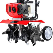 88CC Petrol Garden Tiller & Cultivator – 6-Blade Rotary Hoe, 10,000RPM Power