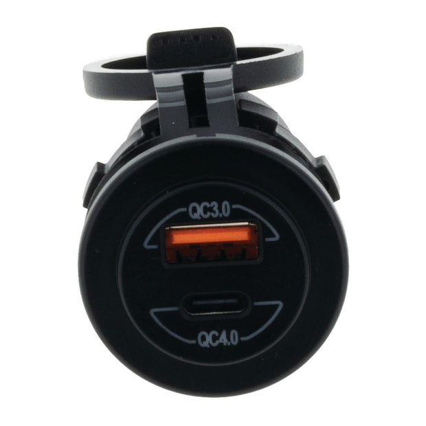 Dual USB Socket Quick Charge QC3.0 & QC4.0